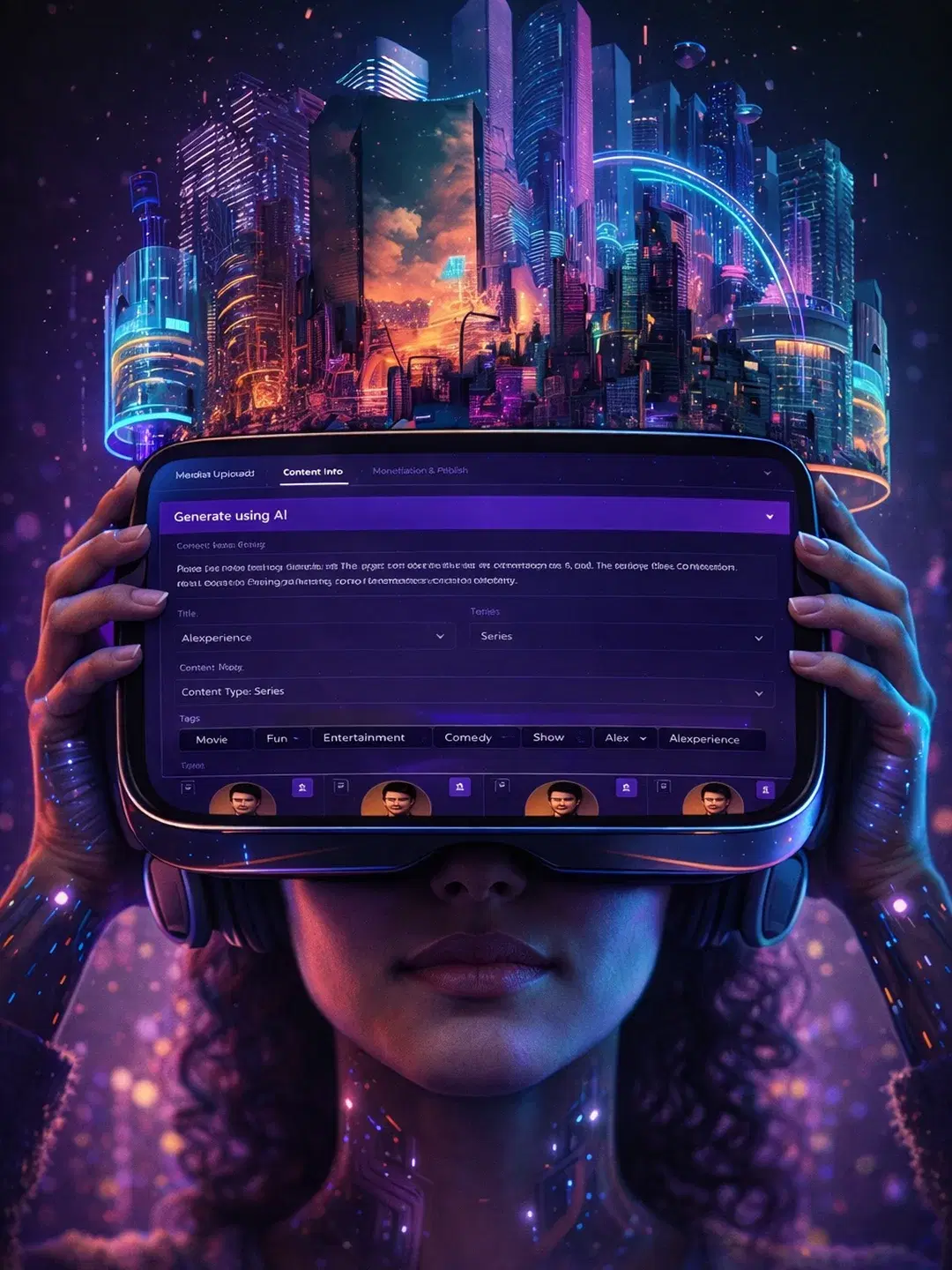 Your content, instantly organized showcase image