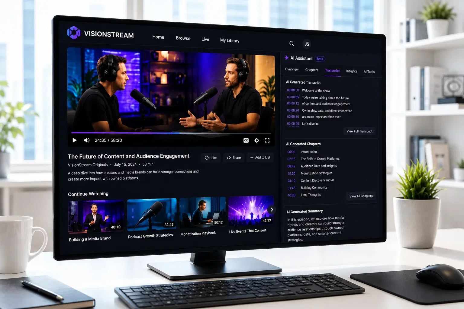 BOSS Play + BOSS IQ: An AI Video Player With Built-In Media Intelligence thumbnail image