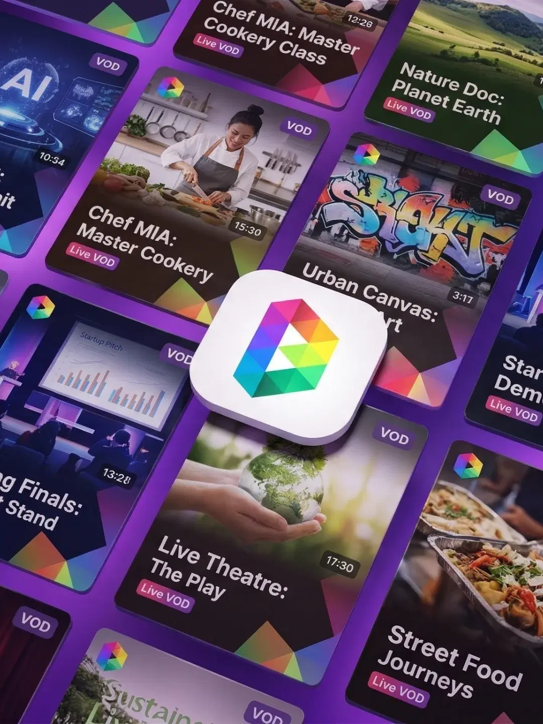 Live today, on-demand forever showcase image